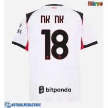 Fotballdrakt Herre AC Milan Christopher Nkunku #18 Bortedrakt 2025-26 Kortermet